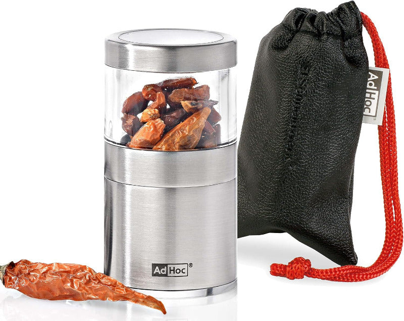 ADHOC MP206 VOYAGE Mini Chili & Spice Cutter – Stainless Steel / Acrylic