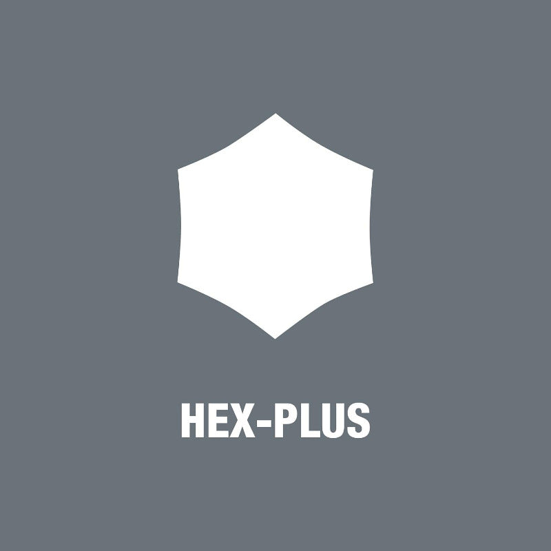 WERA 354 Hex-Plus Screwdriver – 2 x 75 mm (05023105001)