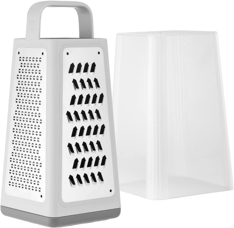 ZWILLING Z-Cut Box Grater – 6-in-1 Stainless Steel Multi-Grater