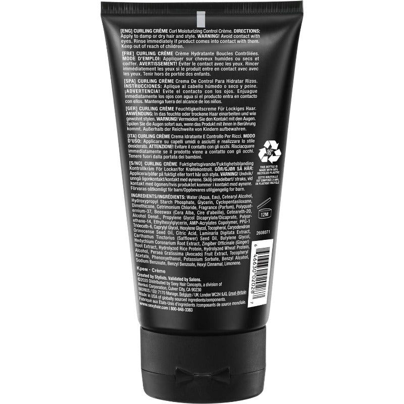SEXY HAIR Curling Crème 130g Moisturizing Curl Control Crème for Frizz-Free