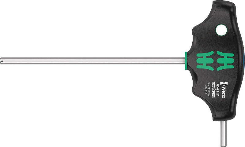 Wera 05023453001 454/7 HF Set 2, Quergriff-Schraubendreher-Satz, 7-Teilig Schwarz Hex-Plus - Metrisch