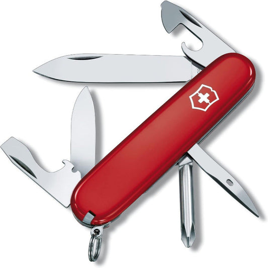 VICTORINOX Tinker Swiss Army Knife – 12-Function Pocket Multitool for Everyday Use