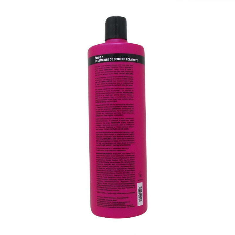 Sexy Hair Healthy Color Lock Shampoo by Sexy Hair for Unisex - 33.8 Oz Shampoo