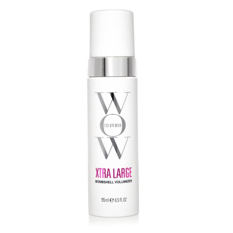 Color Wow Schaumfestiger Volumen Xtra Large, Haarfestiger Schaum Feines Haar, Haarstyling Mit Hitzeschutz Für Volles & Gesundes Haar, Volume Lift Haarschaum Feines Haar,195Ml