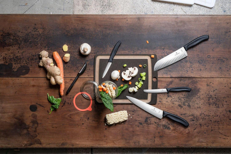 VICTORINOX Swiss Classic 5-Piece Kitchen Knife Set – Ultra-Sharp, Swiss Made, Black