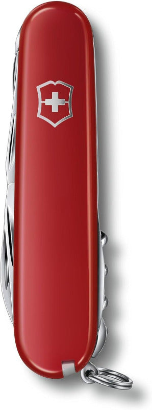 VICTORINOX Deluxe Tinker Swiss Army Knife – 17 Function Multitool | Red Pocket Knife for Travel, Camping & DIY