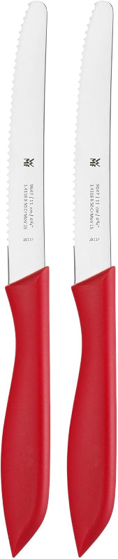 WMF Classic Line Breakfast Knife Set – 6-Pieces 23 cm Colorful Plastic Handles