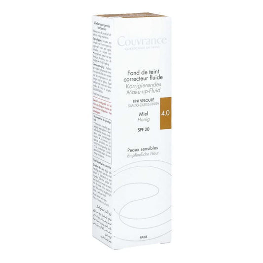 COUVRANCE Corrective Make-Up Fluid 04 Honey – 30ml