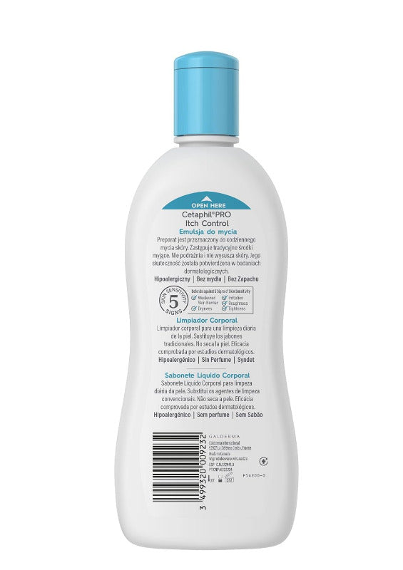 CETAPHIL Itch Control Body Cleanser – 295 mL