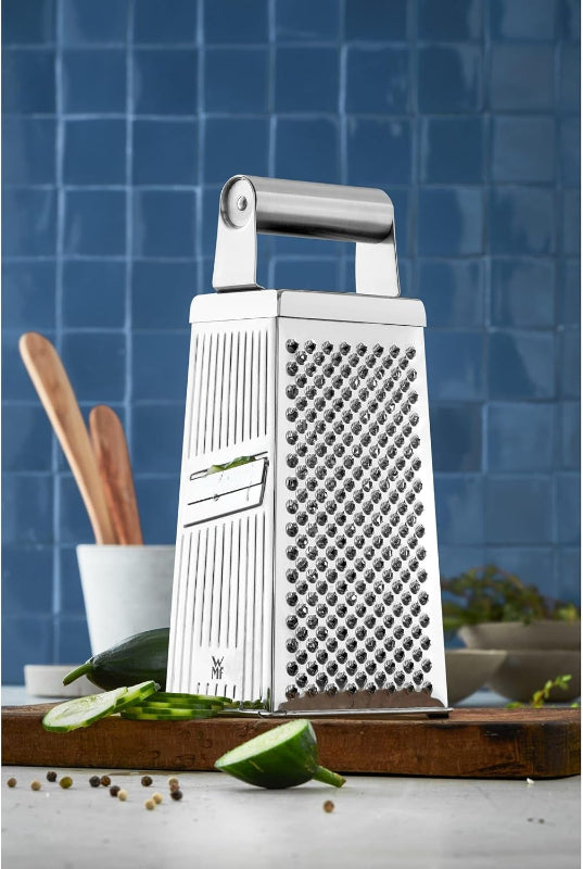 WMF Gourmet Box Grater – 8 x 24 cm 4-Sided Stainless Steel Grater