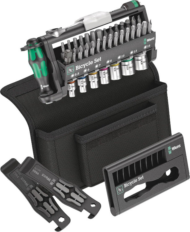 WERA Bicycle Set 1 (05004170001) – 14-Piece Precision Bike Tool Kit