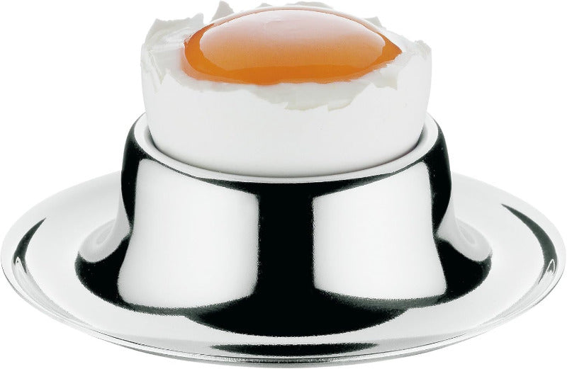 WMF Egg Cup Set – 6-Pieces Stackable and Polished Cromargan Stainless Steel