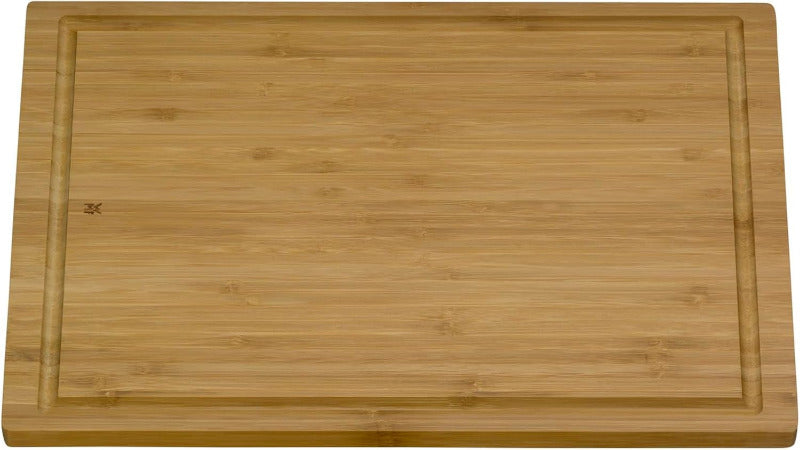WMF Bamboo Cutting Board – 45 x 30 cm Large Wooden Carving Board with Juice Groove