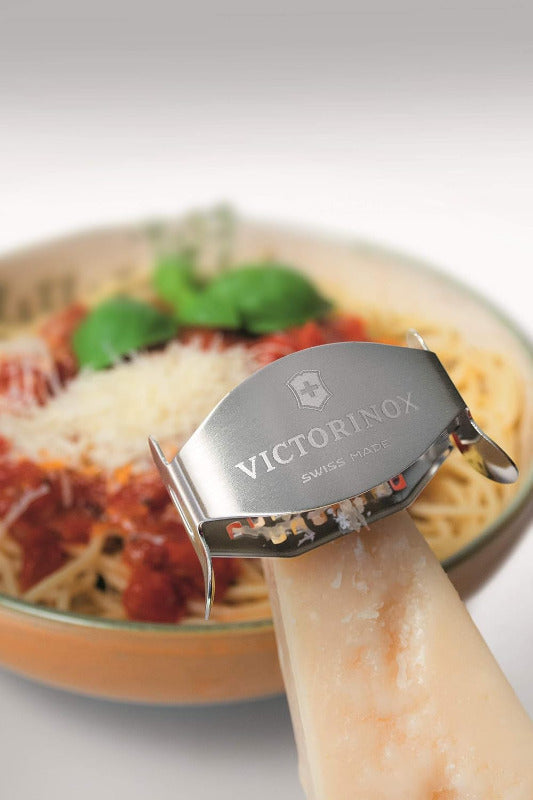 Victorinox Compact Cheese Grater – Fine Blade, Swiss Made, Stainless Steel Handle, Dishwasher Safe