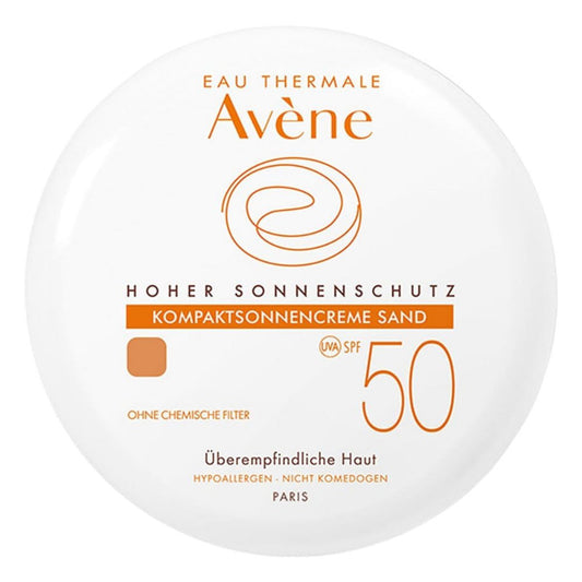AVENE Compact Sun Cream SPF 50 – Sand