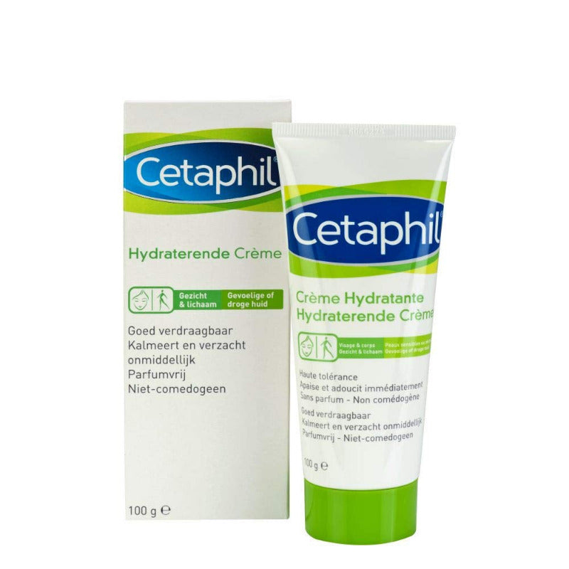 CETAPHIL Moisturizing Cream – 100g | Rich Hydration for Sensitive Skin