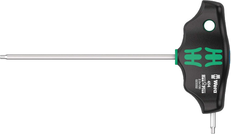 Wera 05023453001 454/7 HF Set 2, Quergriff-Schraubendreher-Satz, 7-Teilig Schwarz Hex-Plus - Metrisch