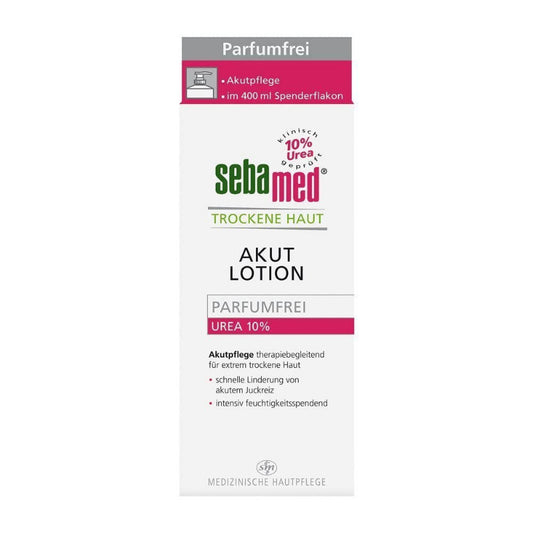 Sebamed Trockene Haut Urea Akut 10% Lotion - Fragrance-Free | 400ml with Pump