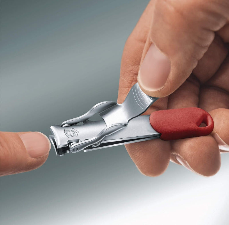 VICTORINOX Small Nail Clipper – Red | Precision Manicure & Pedicure Tool
