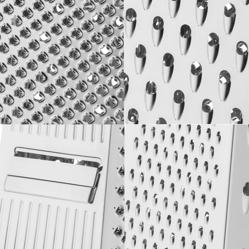 WMF Gourmet Box Grater – 8 x 24 cm 4-Sided Stainless Steel Grater