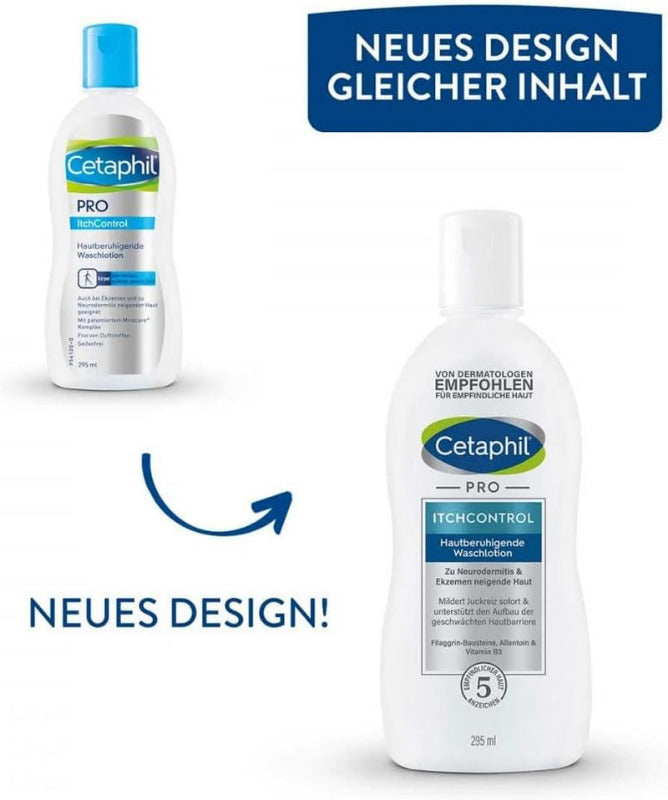 CETAPHIL Pro Itch Control Wash Lotion – 295 ml
