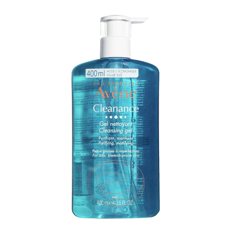 AVENE Cleanance Cleansing Gel 400ml – Purify, Soothe, and Refresh Your Skin