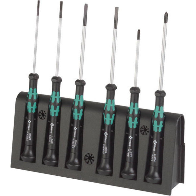 WERA 2035 Electronics Slotted Screwdriver – 0.4 x 2.0 x 60 mm (05118006001)