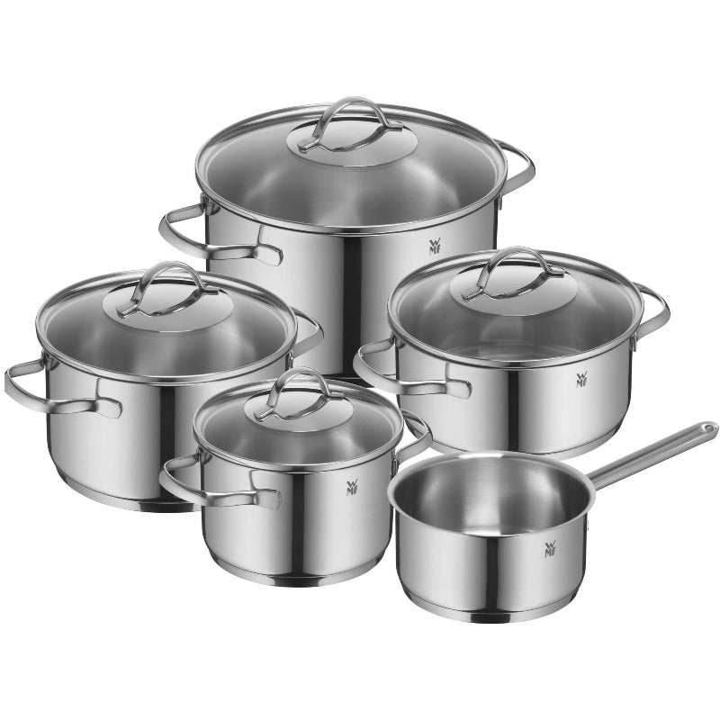 WMF Provence Plus 5-Piece Cookware Set with Glass Lids